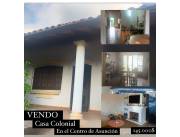 VENDO CASA COLONIAL EN EL CENTRO DE ASUNCION - 135.000$
