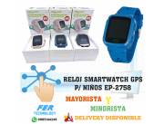 RELOJ SMARTWATCH GPS PARA NIÑOS EP-2758