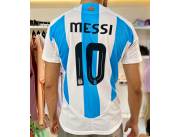 ▪️Camiseta Argentina 2024 messi 10 logo e insignia bordad