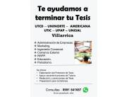 TE AYUDAMOS A TERMINAR TU TESIS -- (Asunción, Limpio, San Lorenzo, Fdo.de la Mora ..)