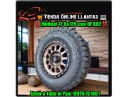 Llanta Deportiva Method 17 6x139 con BF GOODRICH KO2