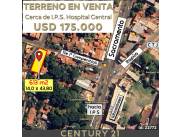 EN VENTA TERRENO EN ASUNCION BARRIO TRINIDAD