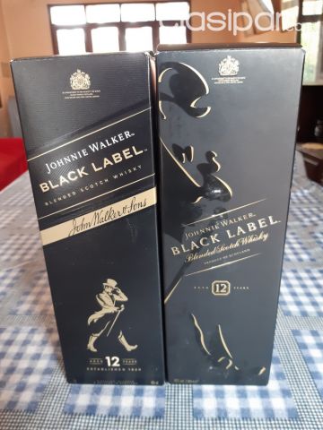 Bebidas y Alimentos - Whisky Jhonnie Walker Black Label vendo