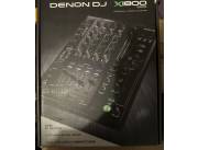 Denon DJ X1800 Prime 4-Channel Club Mixer Near Mint W/Box And Cables