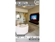 *EN VENTA - EDIFICIO VENTURA CERRO CORA - UNIDAD AMOBLADA USD 130.000