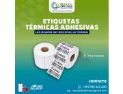 Etiquetas térmicas - Etiquetas Térmicas Adhesivas