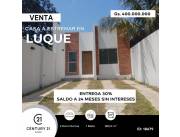 VENDO CASA A ESTRENAR EN LA CIUDAD DE LUQUE