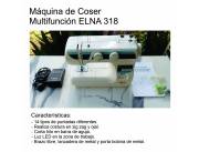 Máquina de Coser Multi Función ELNA 318 Ojalera