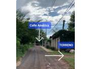 Vendo amplio Terreno a pasitos de Calle America - Luque