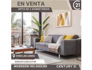 En venta departamento de dos dormitorios zona Las Lomas - USD 160.000