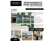 Vendo monoambiente para inversión en Trinity Towers - USD 75.000