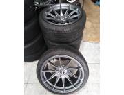 Llanta Deportiva XXR 17 4X100 8,25con 215/40 r17 nuevos