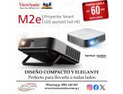 Proyector Smart LED Portátil ViewSonic M2e Full HD. Adquirilo en cuotas!