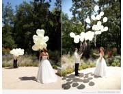 Globos a gas para lanzar en tu boda