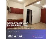 Alquilo en Barrio Jara departamento barato de 2 Dormitorios