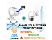 CAMARA IP66 P/ EXTERIOR PTZ WIFI APP ICSEE