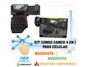 KIT COMBO GAMER 4 EN 1 PARA CELULAR