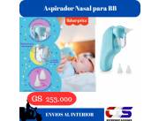 ASPIRADOR NASAL ELECTRICO FISHER-PRICE MUSICAL A BATERIA