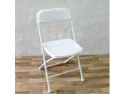 SILLA FIJA PLEGABLE BLANCO (RC) (SPB)