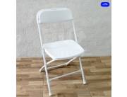 Silla fija plegable blanco rcspb