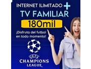 INTERNET HOGAR ILIMITADO CON TIGO SPORT