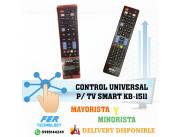 CONTROL UNIVERSAL PARA TV SMART KB-1511