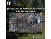 Propiedad en venta en Barrio Manora a pasos del Shopping del Sol