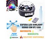 ESFERA LED SUNLIGHT S2062 CON BT/USB