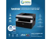 IMPRESORA MULTIFUCION BROTHER LASER MONOCROMATICA DCP 1617NW WI-FI