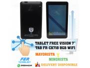 TABLET FREE VISION 7" TAB FR-CK718 8GB WIFI