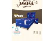 SOMIER SUPER SPUMA INFANTIL POP KID 1 PLAZA Y MEDIA !! NUEVOS CON GARANTÍA !!