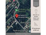 Terreno en venta en isla valle aregua