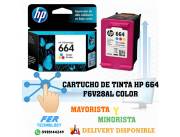 CARTUCHO DE TINTA HP 664 F6V28AL COLOR