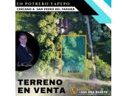 Vendo terreno de 24x46m en Potrero Yapepo, cerca de San Pedro del Paraná y Leandro Oviedo.