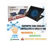 SOPORTE CON COOLER SATELLITE A-CP03 P/NB