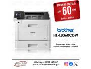 Impresora Láser Color Brother HL-L8360CDW. Adquirila en cuotas!