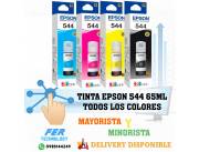 TINTA EPSON 544 65ML TODOS LOS COLORES