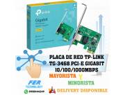 PLACA DE RED TP-LINK TG-3468 PCI-E GIGABIT 10/100/1000MBPS