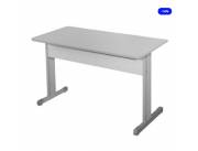 MESA ESCRITORIO 1,20 CM GIOBEL GRIS