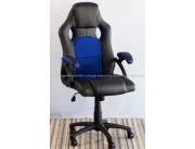 SILLA GAMER AZUL NEGRO 110 KG (Y2706B)