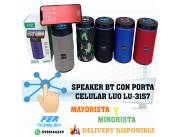 SPEAKER BT CON PORTA CELULAR LUO LU-3157