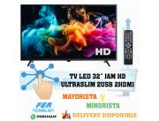 TV LED 32" JAM HD ULTRASLIM 2USB 2HDMI
