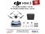 Drone DJI Mini 3 Fly More + DJI RC. Adquirilo en cuotas!