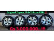 Oferta Original Toyota 17 6x139 con XBRI Brutus