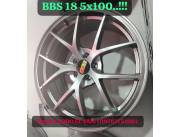 Llanta Deportiva BBS 18 5X100 NUEVOS..