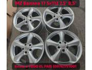 Llanta Original Mercedes Benz Banana 17 5x112 Delantero 7,5 Trasero 8,5