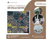 VENDO 2 TERRENOS (JUNTOS) EN VILLA HAYES, 24X30