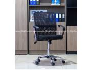 SILLA STYLE GIRATORIA TELA MESH 90 KG (65BK)