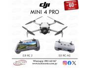 Drone DJI Mini 4 Pro. Adquirilo en cuotas desde en la opción DJI RC-N2 o RC 2!