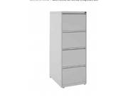 ARCHIVERO DE METAL 4 CAJONES GRIS (5202)